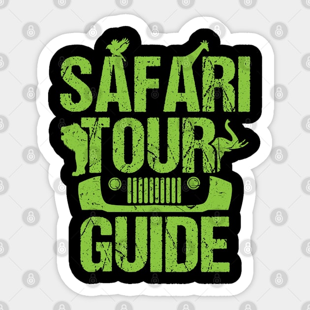 Safari Tour Sticker by CrissWild